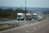 Transport routier sur l'A6 le 18 novembre 2002