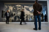La tapisserie réalisée en 1976 d'après le célèbre Guernica de Picasso, le 11 décembre 2015 au musée Unterlinden à Colmar