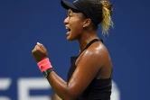La japonaise Naomi Osaka, lors de sa demi-finale de l'US Open contre l'Américaine Madison Keys, le 6 septembre 2018 à New York