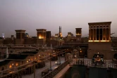 Les tours à vent, ancêtres écologiques de la climatisation, à Yazd, le 3 juillet 2023 en Iran 