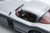 La Mercedes Coupé 300 SLR Uhlenhaut, photographiée en 1955