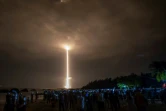 La fusée Longue-Marche 5 rocket carrying China's  transportant le module lunaire Chang'e-5 décolle du centre spatial de Wenchang, dans le sud de la Chine, le 24 novembre 2020