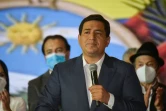 Le candidat malheureux de gauche à la présidentielle de l'Equateur, Adrés Arauz, le 11 avril 2021