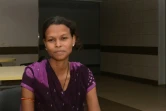 Sharmilaben Macwan, une mère porteuse indienne de 31, le 1er septembre 2016 à l'hôpital Akanksha à Anand