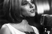 France Gall sur scène lors du concours de l'Eurovision à Paris le 1er mars 1965
