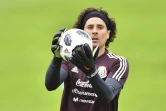 Le gardien mexicain Guillermo Ochoa à l'entraînement, le 12 juin 2018 à Moscou