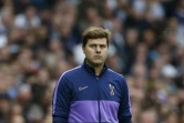 L'Argentin Mauricio Pochettino alors entraîneur de Tottenham lors d'un match contre Southampton, le 28 septembre 2019 à Londres