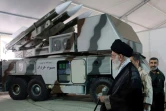 Le guide suprême iranien, l'ayatollah Ali Khamenei, visite une base des Gardiens de la Révolution, photo diffusée le 21 juin 2019