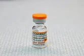 Un flacon de vaccin Pfizer-BioNTech à usage pédiatrique, le 14 décembre 2021 dans un cabinet médical à Berlin