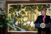 Le président américain Donald Trump s'adresse à des responsables d'entreprise à Séoul le 30 juin 2019