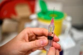 Une seringue contenant une dose du vaccin contre le Covid-19, le 20 janvier 2021 à Quimper