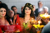 Défilé de mode kurde à Qamichli, en Syrie, le 10 mars 2017 