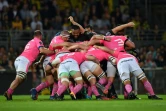 Le Stade Français lors de la saison dernière sur la pelouse de La Rochelle, le 5 mai 2018
