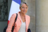 La ministre des Transports Elisabeth Borne sort de l'Elysée, le 24 juillet 2019 à Paris