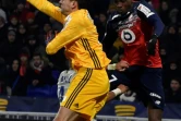 Le gardien roumain de Lyon, Ciprian Tatarusanu, lors de la demi-finale de la Coupe de la Ligue face à Lille, à Décines-Charpieu, le 21 janvier 2020