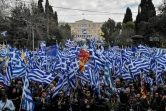 Manifestation contre le nouveau nom de la Macédoine, le 20 janvier 2019 à Athènes