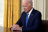Le président Joe Biden lors de son discours à la nation le 24 juillet depuis la Maison Blanche à Washington