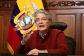 Le président équatorien Guillermo Lasso annonce une baisse du prix des carburants, à Quito le 26 juin 2022