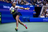 Coco Gauff face à Caroline Garcia à l'US Open à New York le 6 septembre 2022