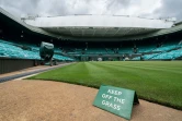 Le tournoi de Wimbledon a été annulé cette année en raison de la pandémie de Covid-19. Photo prise le 27 juin 2020.