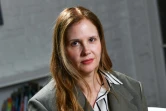 La réalisatrice française Justine Triet, le 13 février 2024 à Beverly Hills