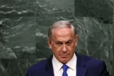 Le silence du Premier ministre israélien Benjamin Netanyahu à la tribune de l'ONU à New York, le 1er octobre 2015