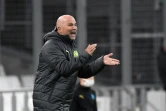 L'entraîneur argentin de Marseille, Jorge Sampaoli, lors du match de L1 contre Rennes, le 10 mars 2021 au stade Vélodrome