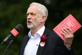 Jeremy Corbyn, du Labour, parti d'opposition fait une déclaration lors d'un meeting de campagne pour les législatives, le 7 juin 2017à Jalton, dans le nord-ouest du pays