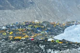 Le camp de base de l'Everest, le 30 avril 2021 au Népal