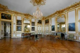 Le grand cabinet du Dauphin, le 28 mars 2022 au château de Versailles