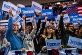 Des sympathisants de Bernie Sanders à Virgnia Beach, en Virigine, le 29 février 2020