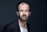 Le coordinateur de La France insoumise (LFI), Manuel Bompard pose lors d'une séance photo, à Paris, le 7 avril 2021