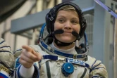 L'astronaute américaine Anne McClain, en novembre 2019 au Centre d'entraînement des cosmonautes près de Moscou
