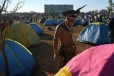 Un membre de la tribu Pataxo dans un camp de protestation à Brasilia, le 23 août 2021