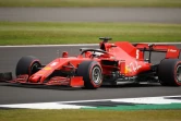 L'Allemand Sebastian Vettel lors des qualifications du GP des 70 ans de la F1, à Silverstone, le 8 août 2020