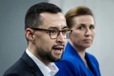 La Première ministre danoisde Mette Frederiksen et le Premier ministre du Groenland Mute Egede, lors d'une conférence de presse, le 10 janvier 2025 à Copenhague