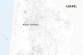 Le sud de la bande de Gaza