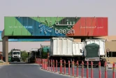 Des camions entrent et sortent de la société de gestion des déchets Beeah à Sharjah, aux Emirats arabes unis, le 2 septembre 2021
