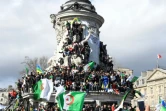 Des manifestants rassemblés à Paris le 10 mars 2019 contre un 5e mandat du président Abdelaziz Bouteflika