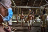 Des indigènes de l'ethnie Tikuna à Leticia, en Amazonie colombienne, en juin 2020