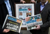 Le journal Zaman dans sa version éditée en Allemagne, le 5 mars 2016
