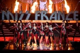 Des prétendantes au titre de Miss France 2024 lors de la cérémonie retransmise sur TF1, le 16 décembre 2023 à Dijon