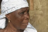 Femme portant des traces de scarifications rituelles sur les joue à Ibadan, dans le sud-ouest du Nigeria