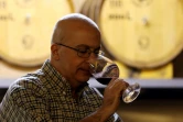 Alaa Mansur, directeur de production à l'Eagle Distilleries Company de la famille Haddad, le 31 octobre 2018 à Zarqa, en Jordanie