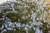 Des pèlerins musulmans se rassemblent sur le Mont Arafat en Arabie Saoudite, le 20 août 2018