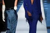 Défilé haute couture Jean Paul Gaultier, le 24 janvier 2018 à Paris