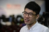 Nathan Law, du parti Demosisto, parle à la presse après sa victoire aux législatives, le 5 septembre 2016 à Hong Kong