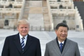 Les présidents Donald Trump et Xi Jinping à Pékin le 8 novembre 2017