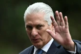 Le président cubain Miguel Diaz-Canel à Mexico, le 1er octobre 2024