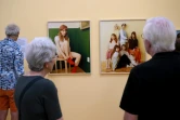 L'artiste finlandaise Emma Sarpaniemi dans le cadre de l'exposition "Sosterskap" regroupant des photographes nordiques contemporains  lors des Rencontres d'Arles à Arles le 3 juillet 2023